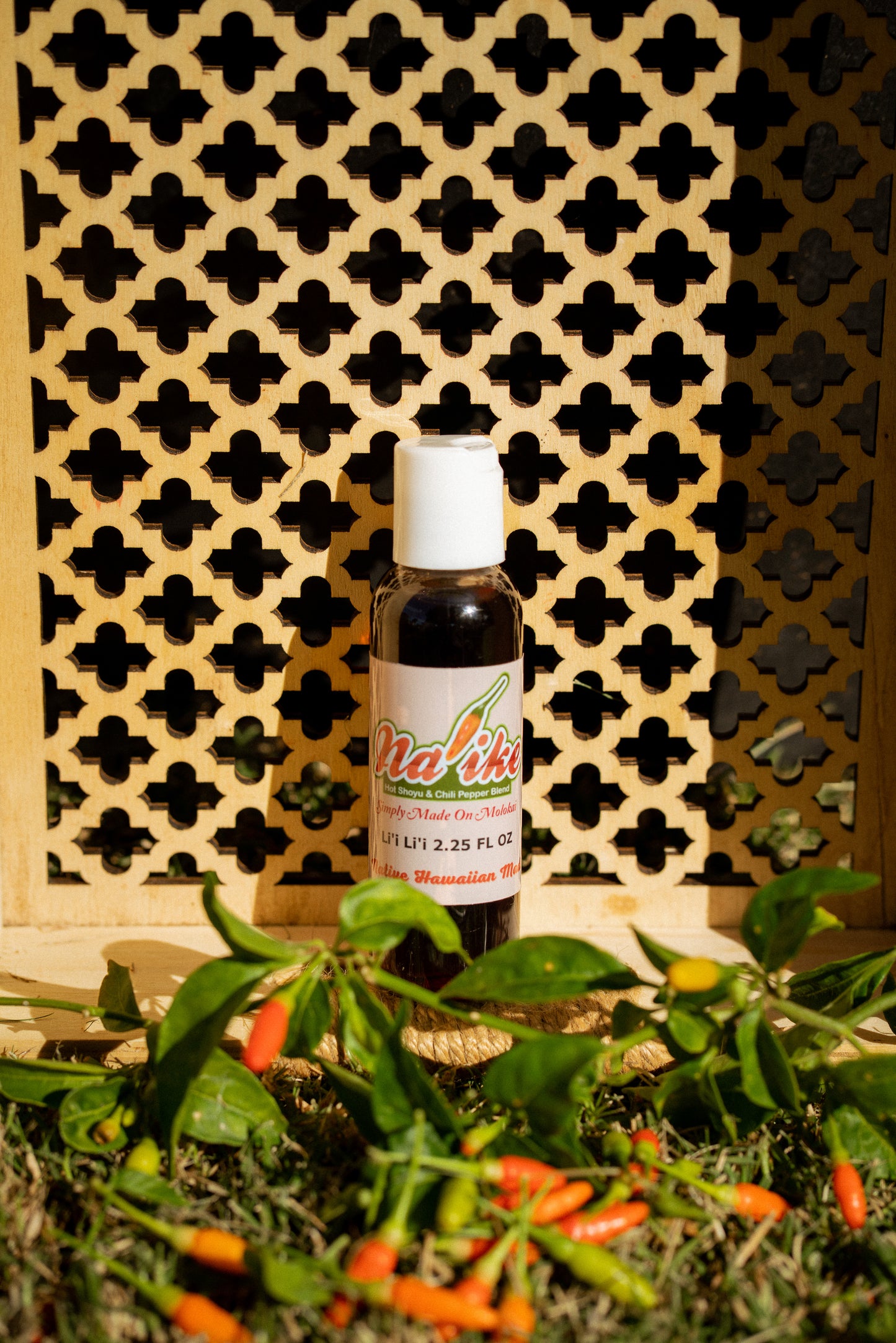 NA’IKE'S HOT LI'I LI'I HAWAIIAN CHILI PEPPER SHOYU