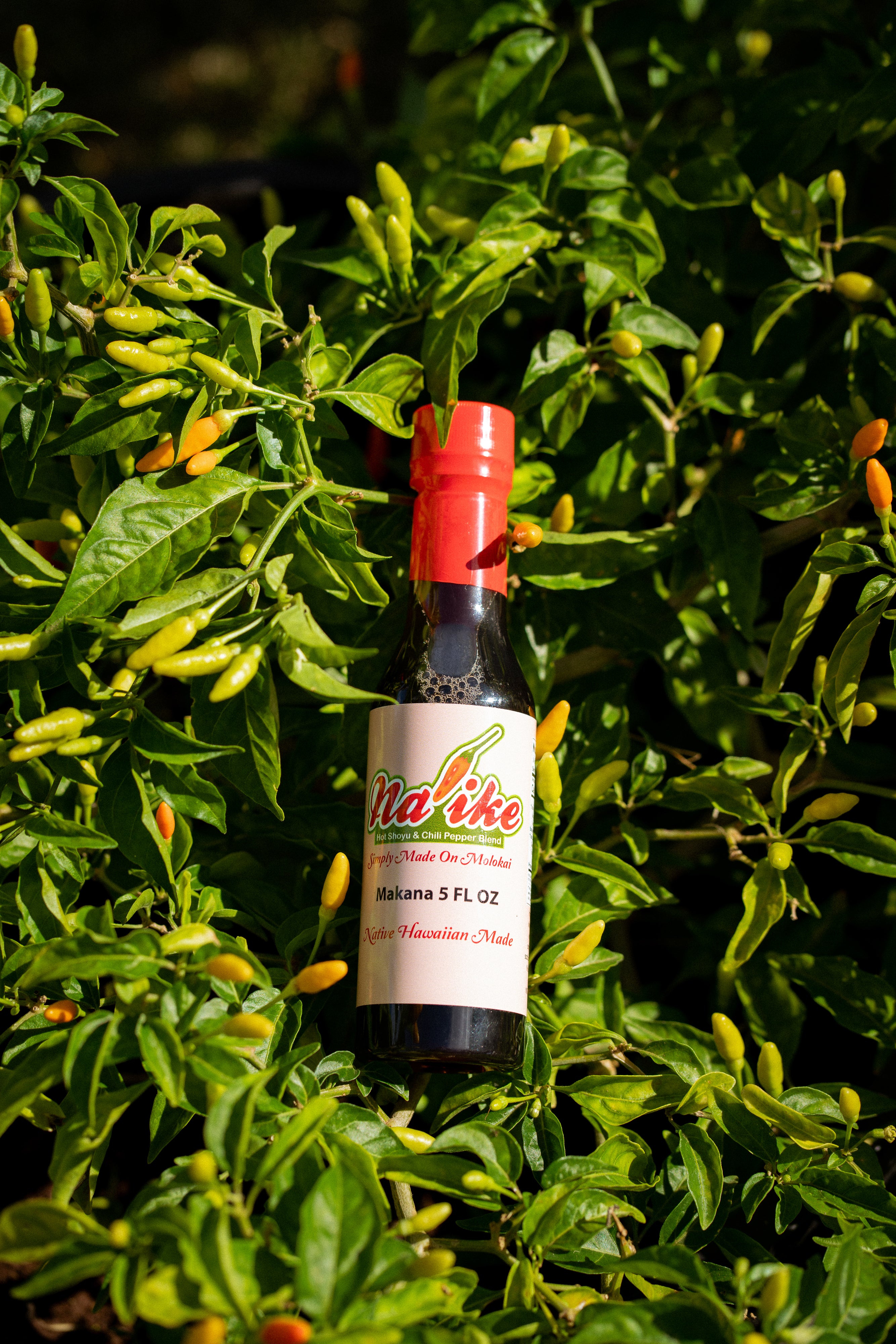 NA’IKE'S HOT MAKANA HAWAIIAN CHILI PEPPER SHOYU Na'ike's Kine