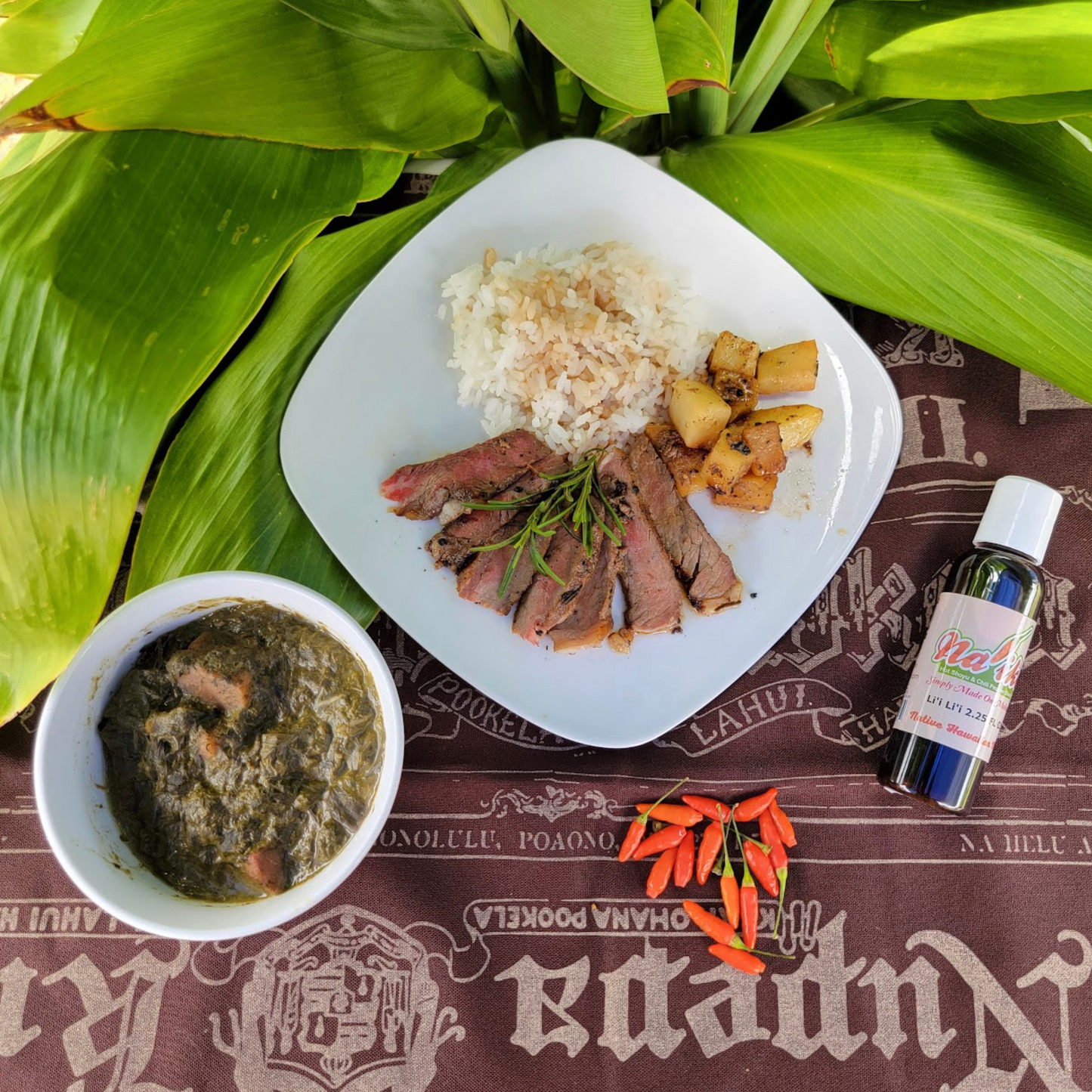 NA’IKE'S HOT LI'I LI'I HAWAIIAN CHILI PEPPER SHOYU